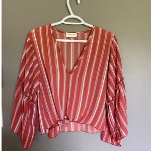 Lavender field blouse